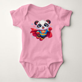 Super Panda Hjälte — Söt Kawaii Flygande Panda T Shirt