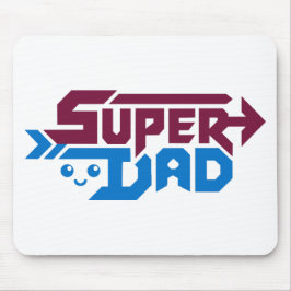 Super Pappa Gamer Present – Söt Retro Musmatta