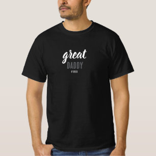 Super Pappa Känsla Rolig Fars Dag T-Shirt Present