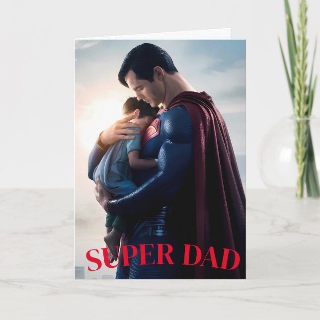 SUPER PAPPA KORT (Framsida)