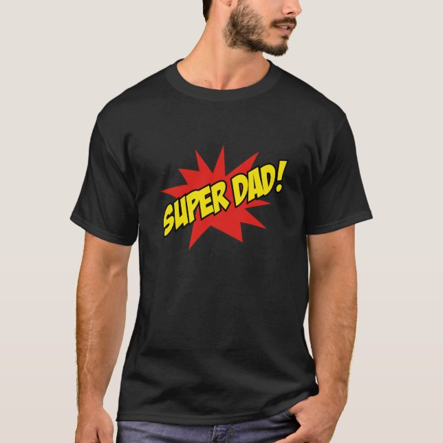 Super Pappa! T Shirt (Framsida)
