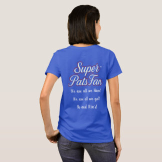 Super Pats Fan Womens T-Shirt