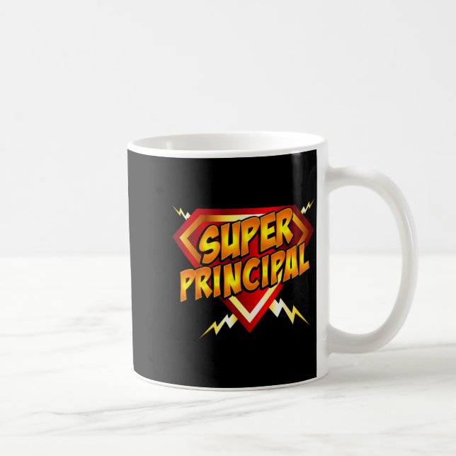 Super Principal Back To School Educational Superhe Kaffemugg (Höger)