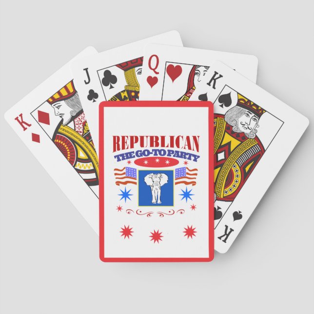 super republikanska parti casinokort (Baksidan)