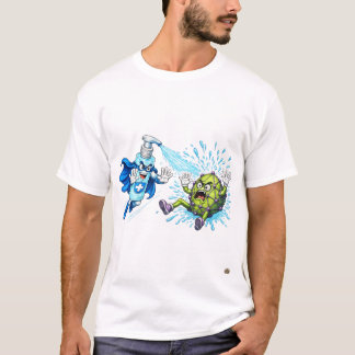 Super Sanitizer vs. Germ Monster T Shirt
