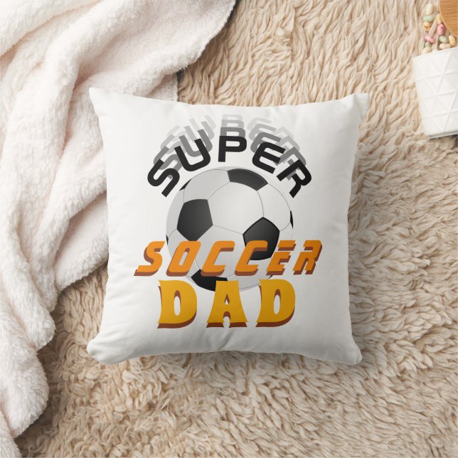 Super Soccer Pappa Sport Fars Dag Kudde (Filt)
