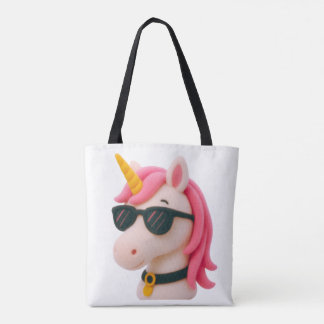 super soft unicorn-style plush style tygkasse