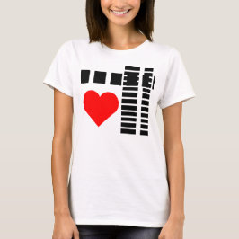 Super Söt Hjärtan T-Shirt