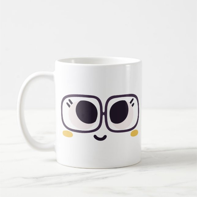 Super Söt Smiley Kaffe Kopp (Vänster)