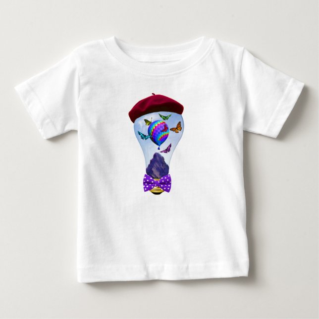 Super söt surrealistisk fantasi t shirt (Framsida)