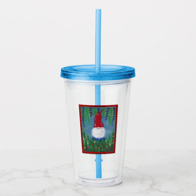 Super Söt Tomte Take Away Mugg (Framsida)
