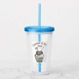 Super Söt “Virka Är Min Grej” Take Away Mugg