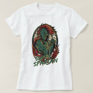 Super Spartan Warrior Helmet Ancient Greek Vintage T Shirt