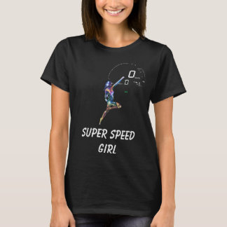 super speed girl t shirt