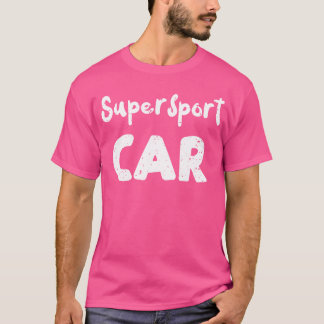 Super Sport Bil Italiensk present T Shirt