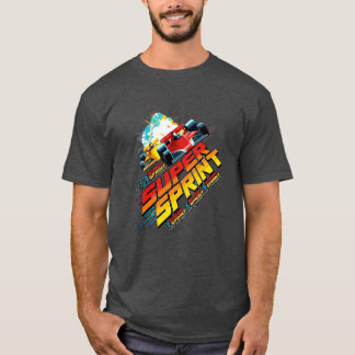 Super sprint arkad konst T-Shirt