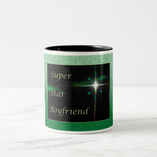 Super Star Pojkvän Två-Tonad Mugg