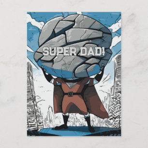 Super Stark Super Hjälte Vykort