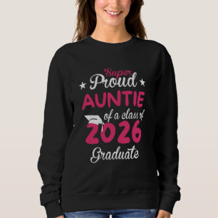 Super stolt AUNTIE Söt seniorklass 2026 avgångsele T Shirt