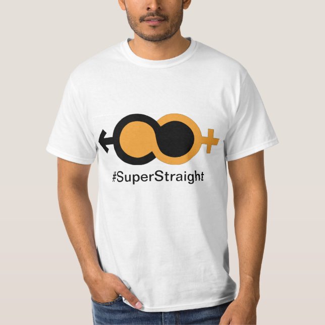 Super Straight Basic T-Shirt (Framsida)