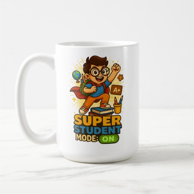 SUPER STUDENT-LÄGE: PÅ Inspirerande Kaffemugg (Vänster)