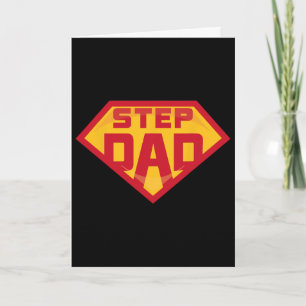 Super Styvfarfar Rollig Hjälte Styv Pappa Födelsed Kort