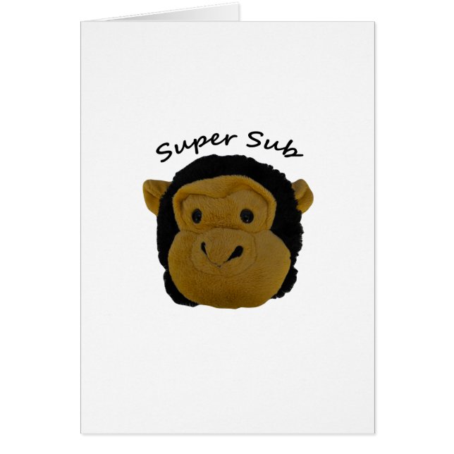 Super Sub Hälsningskort (Framsidan)