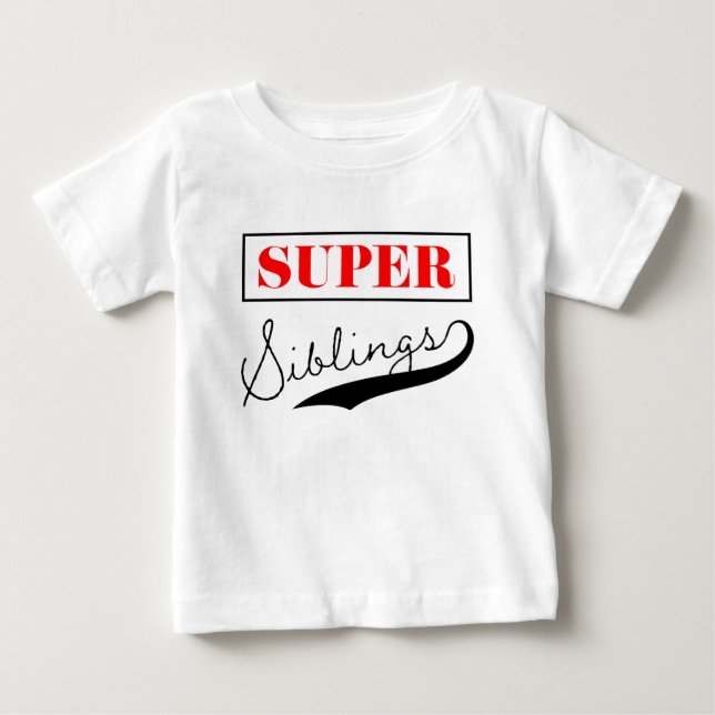 Super syskon t shirt (Framsida)