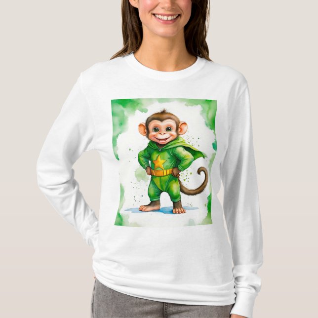  Superaffe T Shirt (Framsida)