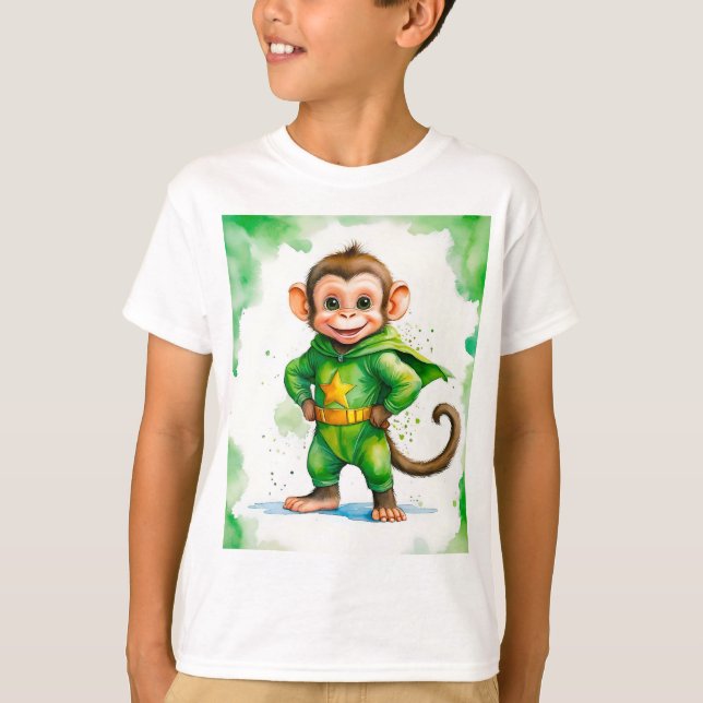 Superaffe, T Shirt (Framsida)