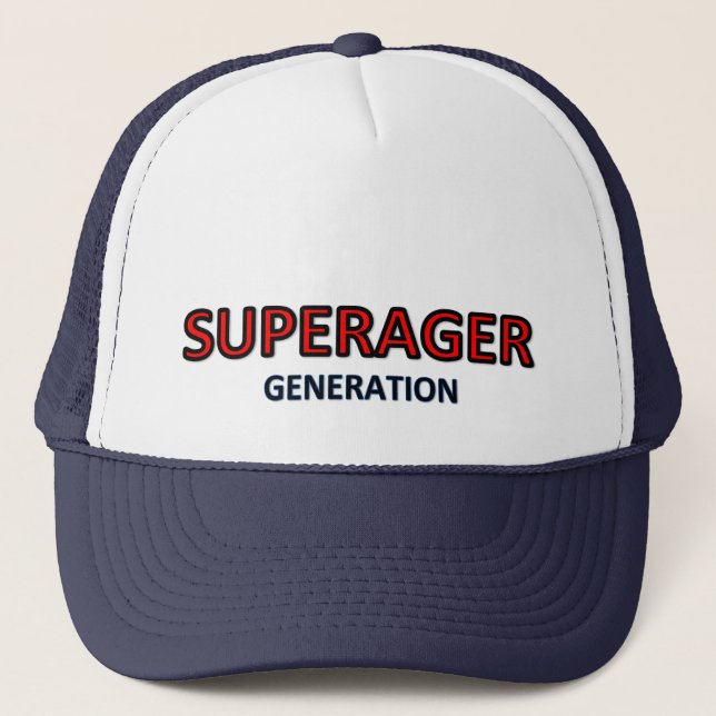 Superager Hat Keps (Framsida)