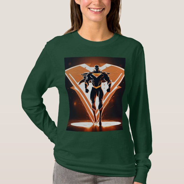 Superassistance Emblem Långärmad T-Shirt (Framsida)