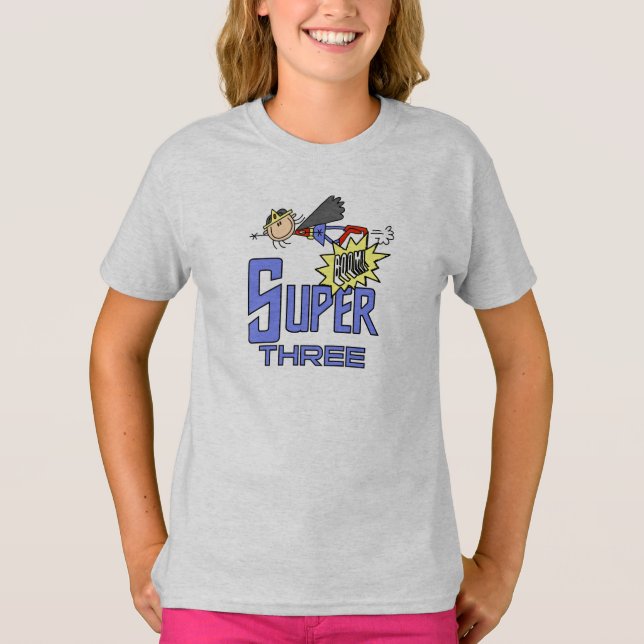 Superassistance Girl 3rd Birthday Tshirts and Gift (Framsida)