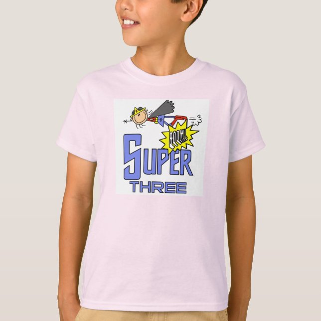 Superassistance Girl 3rd Birthday Tshirts and Gift (Framsida)