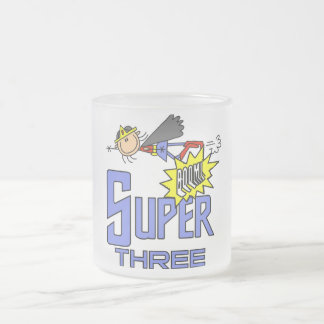 Superassistance Girl 3rd Birthday Tshirts and Gift Frostad Glasmugg