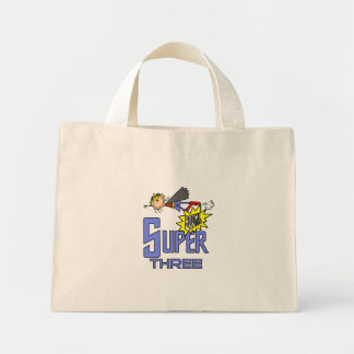 Superassistance Girl 3rd Birthday Tshirts and Gift Mini Tygkasse