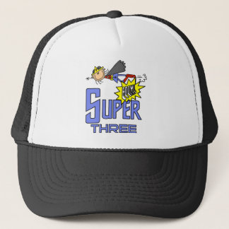 Superassistance Girl 3rd Birthday Tshirts and Gift Truckerkeps