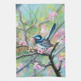 Superb Fairy Wren - Kökshandduk