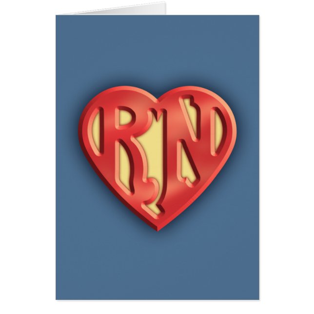 Superb RN-dropp Hälsningskort (Framsidan)