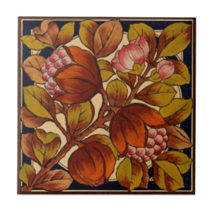 Superb Sherwin & Cotton Arts & Crafts Repro Kakelplatta