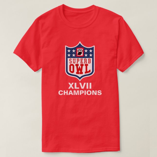 SUPERB UGGLA CHAMPIONER T SHIRT (Design framsida)