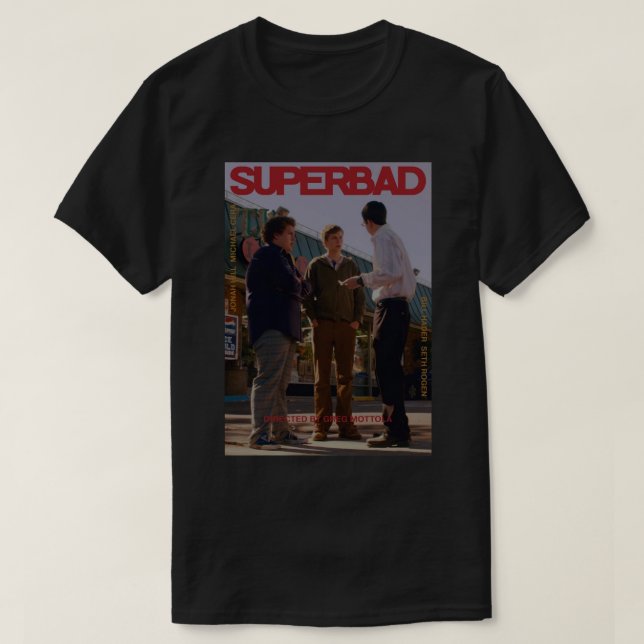 Superbad Film Poster.png T Shirt (Design framsida)