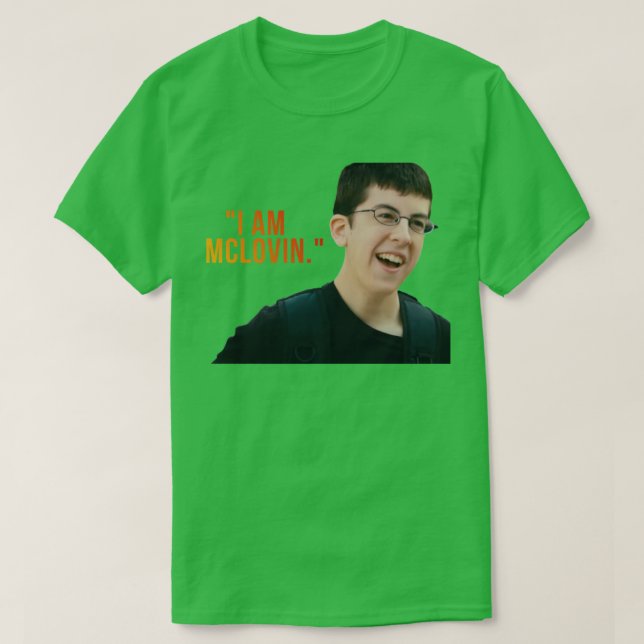 Superbad McLovin I är McLovin Red T Shirt (Design framsida)