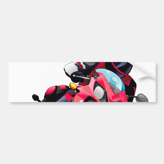 Superbike Bildekal (Framsidan)