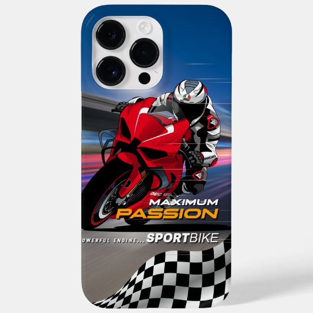 Superbike Racing Maximal Passion Biker-grafik (Baksida)