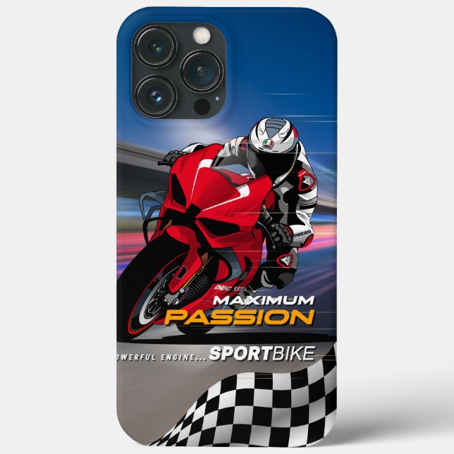Superbike Racing Maximal Passion Biker-grafik (Baksida)