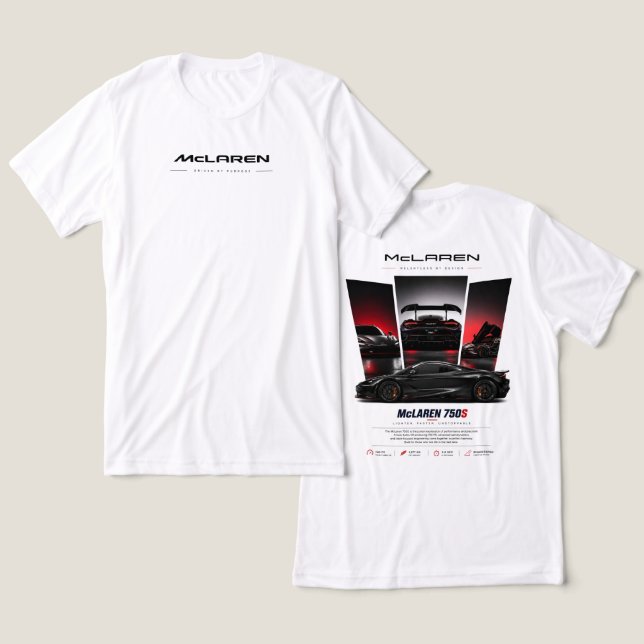 Superbil Grafisk T-shirt  (Design fram och bak)