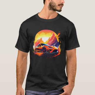 Superbil Sportbil Exotisk Konceptkonst T Shirt