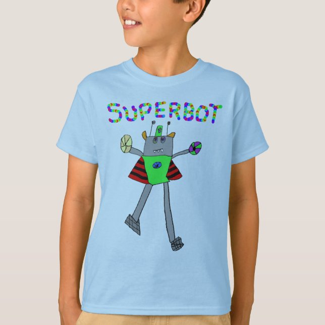 Superbot T-Shirt (Framsida)