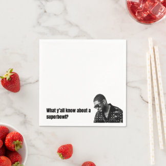 Superbowl Napkins Pappersservett